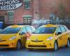 Checker Yellow Cabs