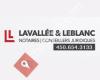 Lavallée Lise et Leblanc Benoit notaire
