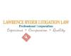 Lawrence Ryder Litigation Law Professional Corp