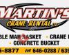 Martin's Crane Rental