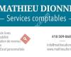 Mathieu Dionne, Services comptables